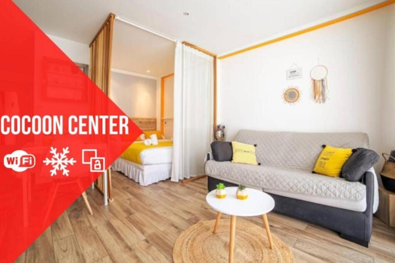 Cocoon Center - Rue D'Antibes - 200M Plage- Clim - Wifi - Unique Cannes Kültér fotó
